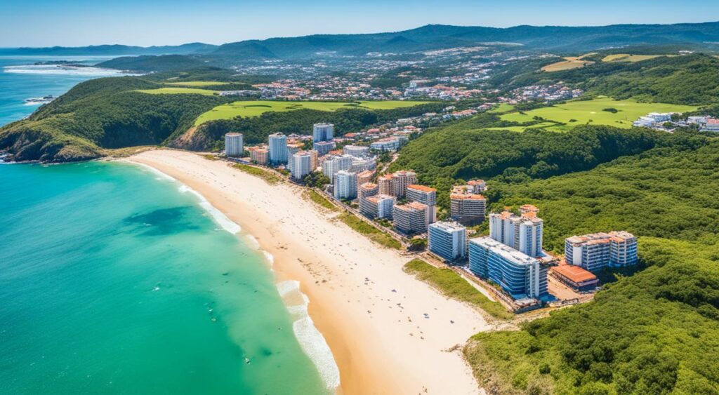 Praias do Centro da Cidade